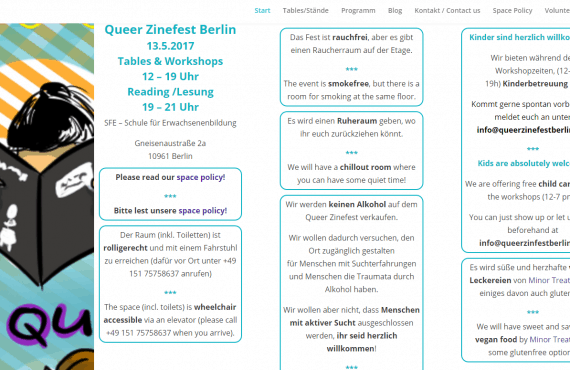 Quelle: Screenshot von http://queerzinefestberlin.net