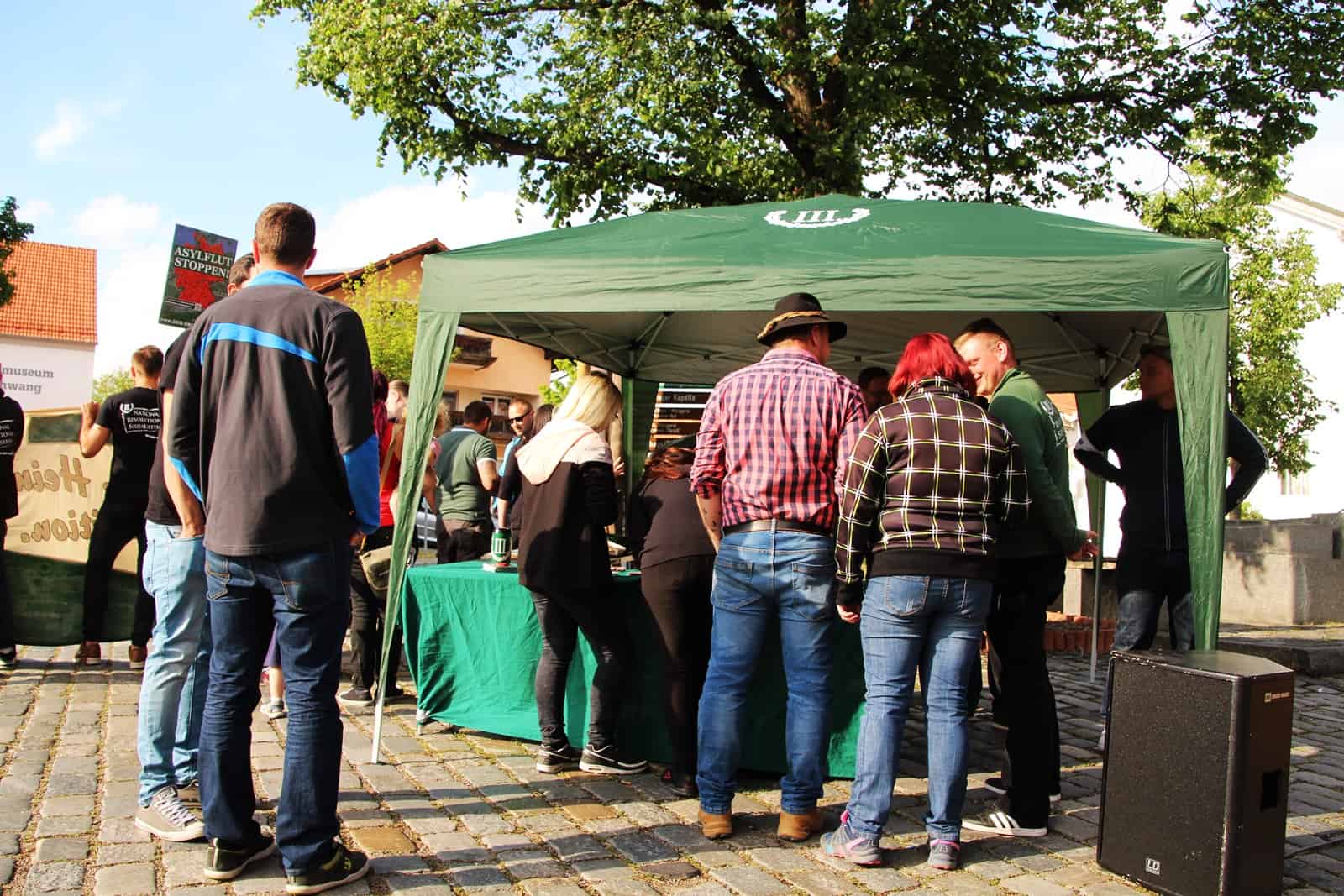 Auch der Infostand war an diesem Tage gut besucht