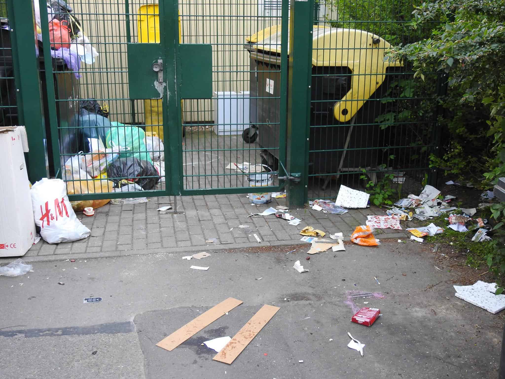 So sieht sie auch aus, die „kulturelle Bereicherung“ in Zwickau-Marienthal