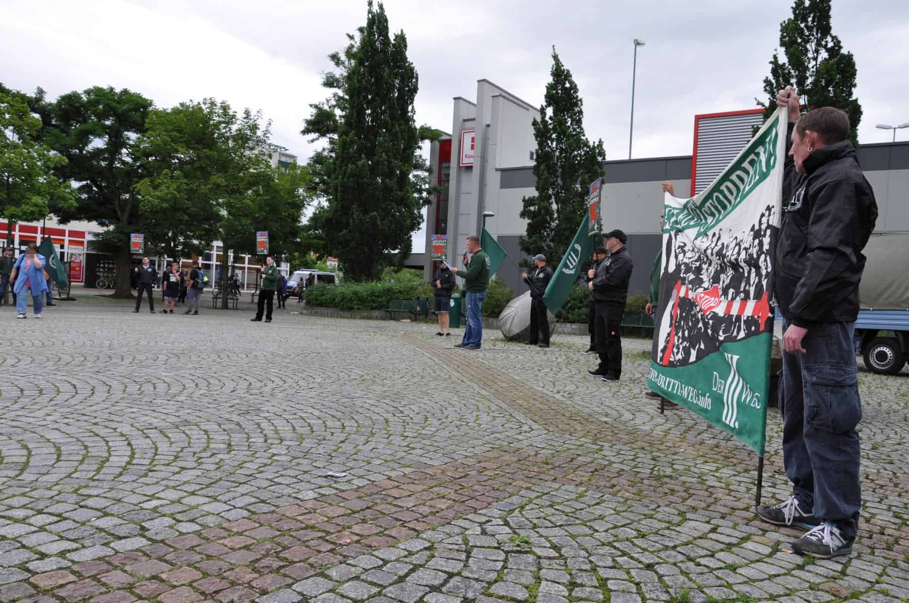 Kundgebung in Schwedt