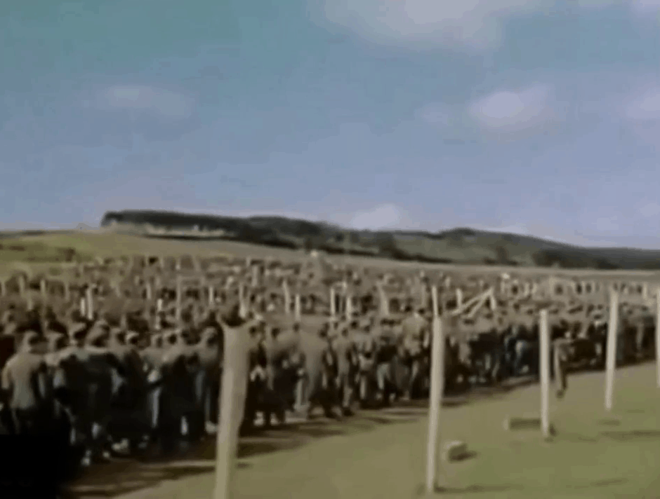 Aufnahmetrakt des Kriegsgefangenenlagers