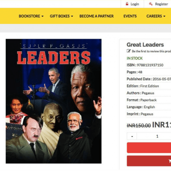Quelle: Screenshot von http://pegasusbooks.com