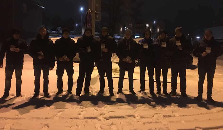 Aktivisten vom SP Ostbayern in Amberg