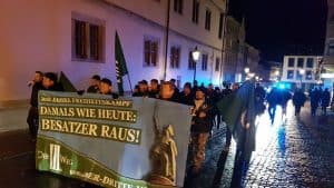 Momentaufnahmen von der Kundgebung in Siegen