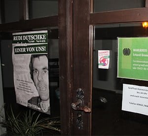 Plakataktion in Deggendorf und Viechtach