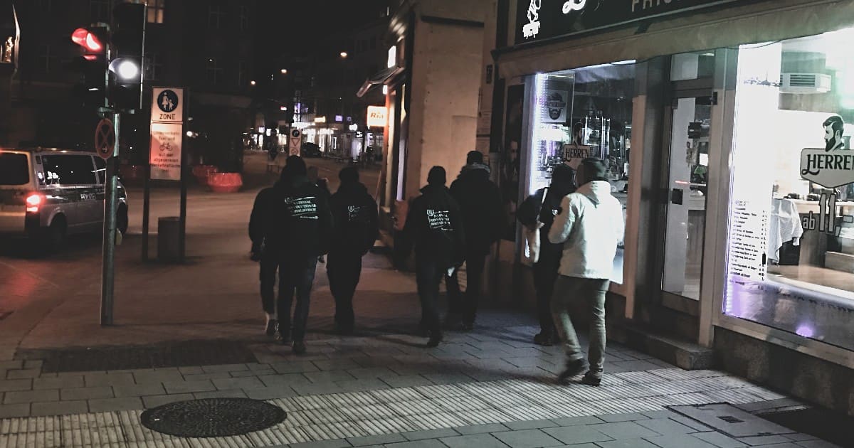 Nationale Streife in Pasing