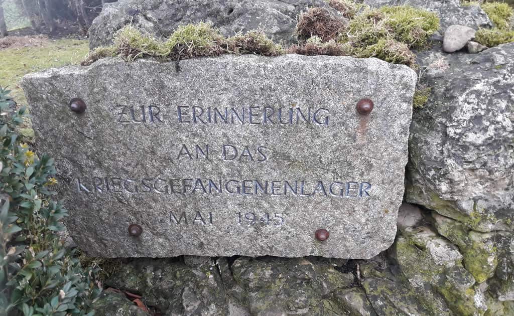 Gefangenenlager Fürstenfeldbruck - Gedenktafel