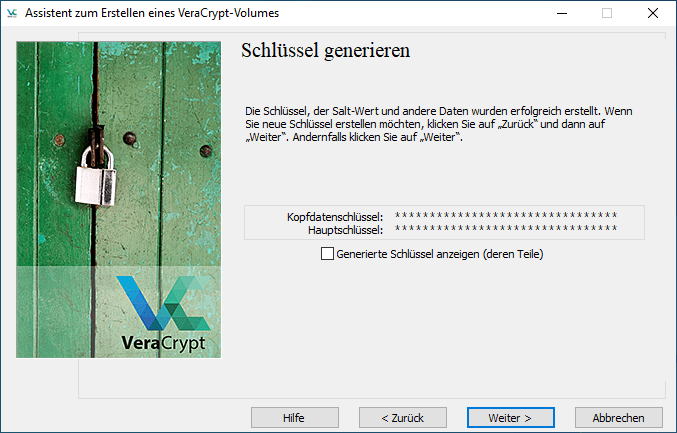 Anleitung VeraCrypt Vollverschlüsselung unter Windows 10