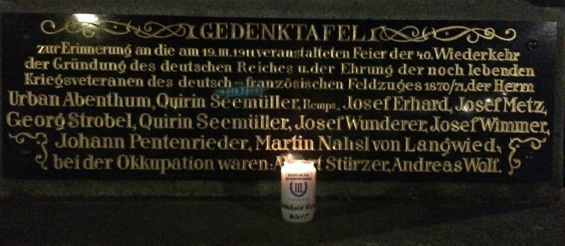 Reinhold Elstner Gedenken München Aubing