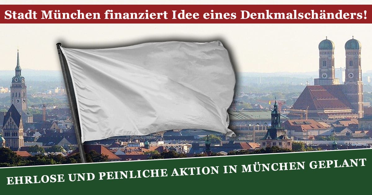 Aktion Weisse Fahne in München