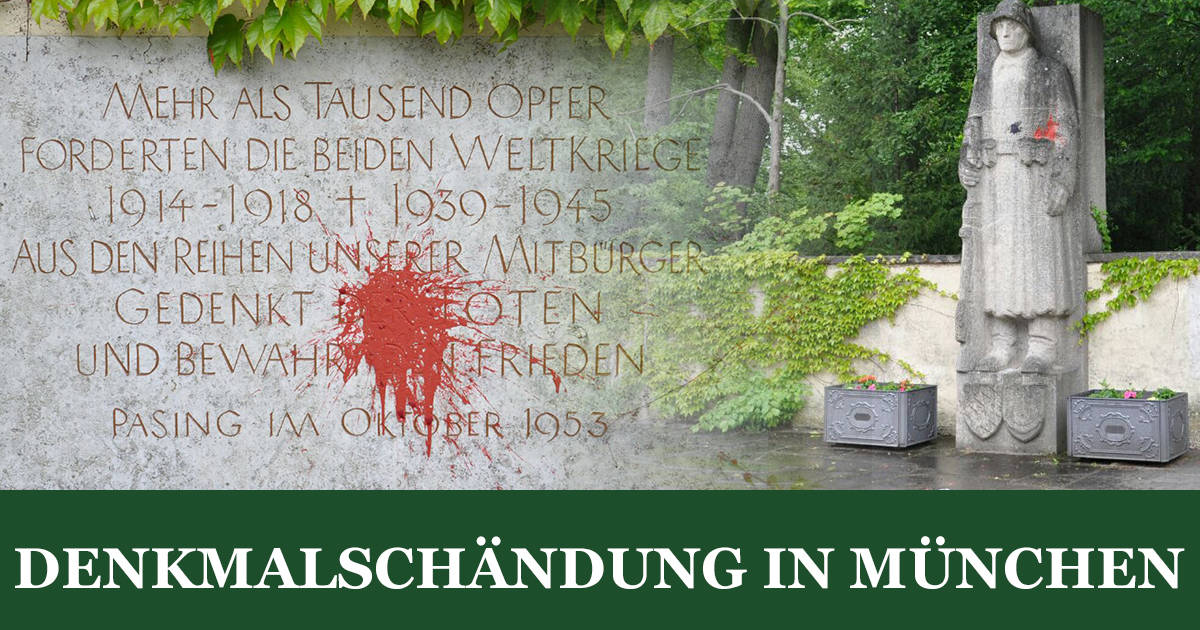 Linker Terror gegen Denkmäler