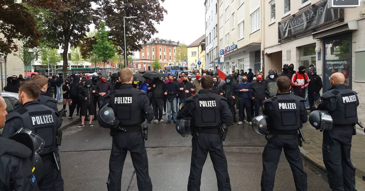 Antifa München 1. Mai 2020