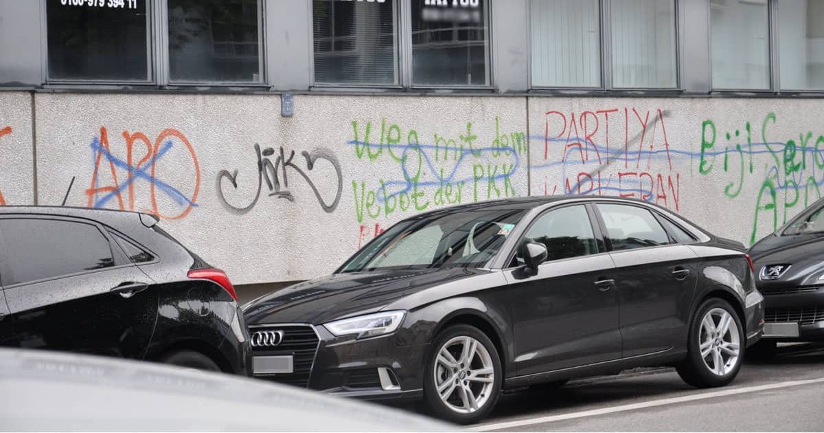 PKK Graffiti Westend