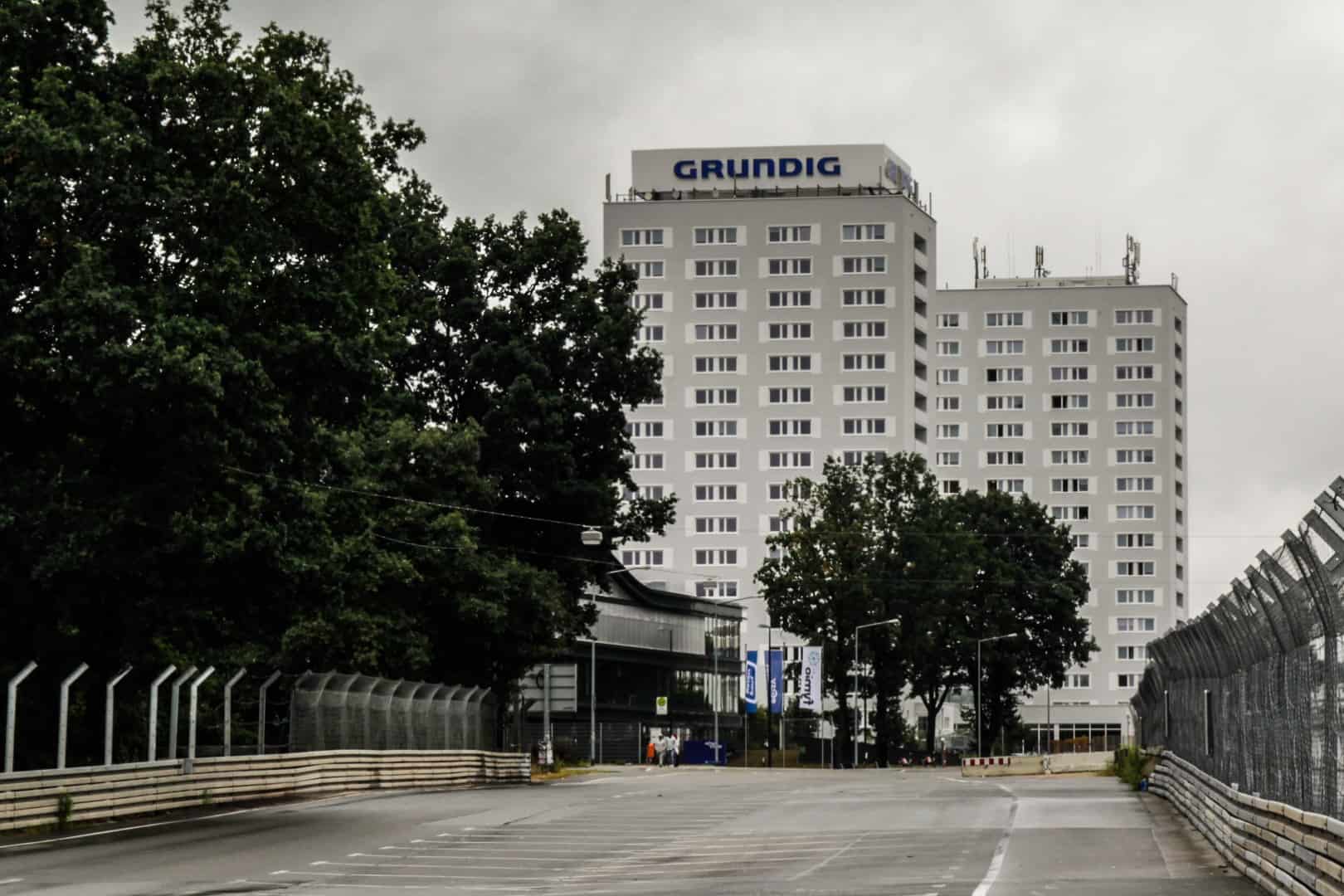 Asylkaschemme in den Grundig-Türmen (Archivbild)
