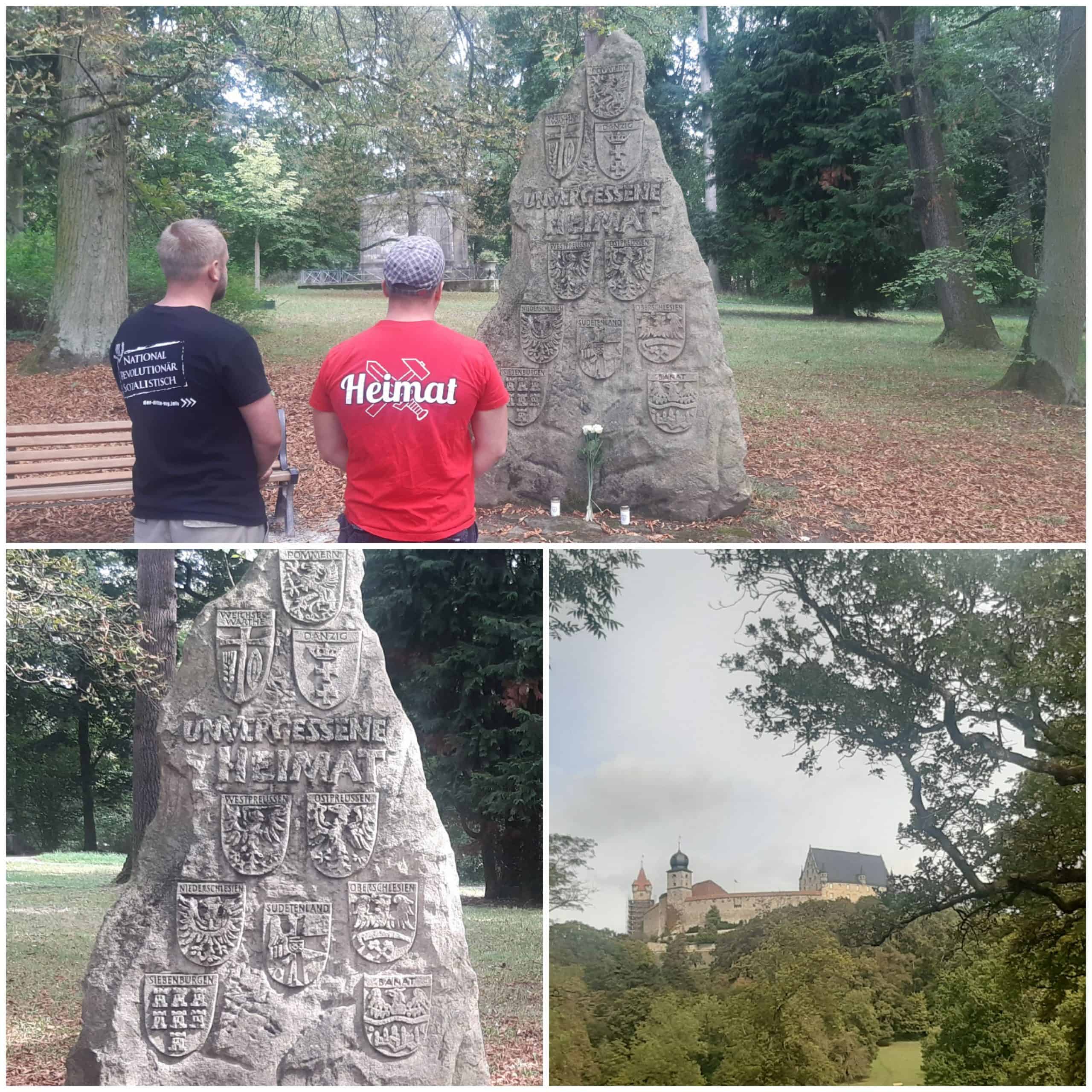 Heimatvertriebenen Gedenken in Franken - Denkmal