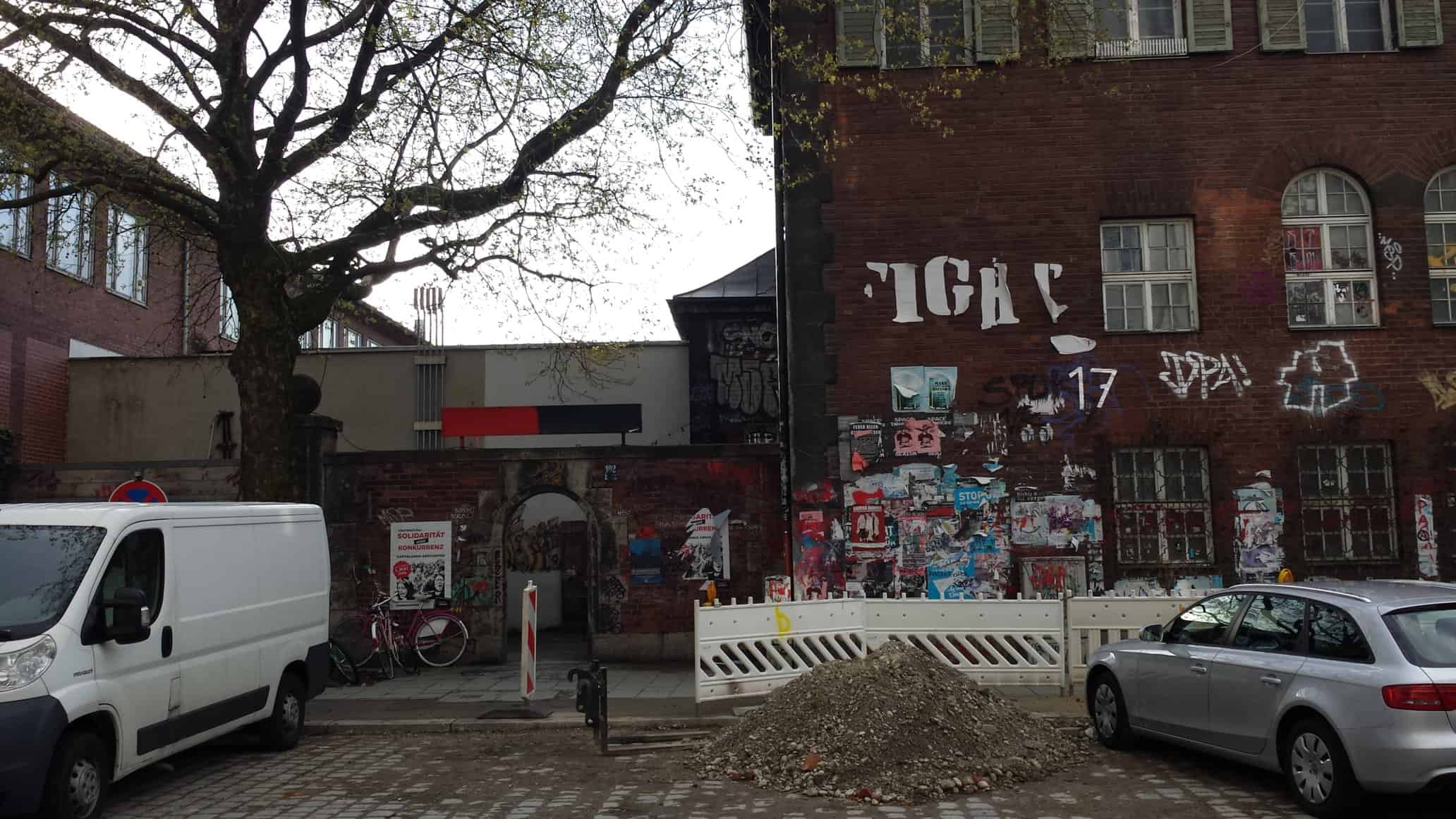 Das Kafe Marat in der Thalkirchner Straße 102