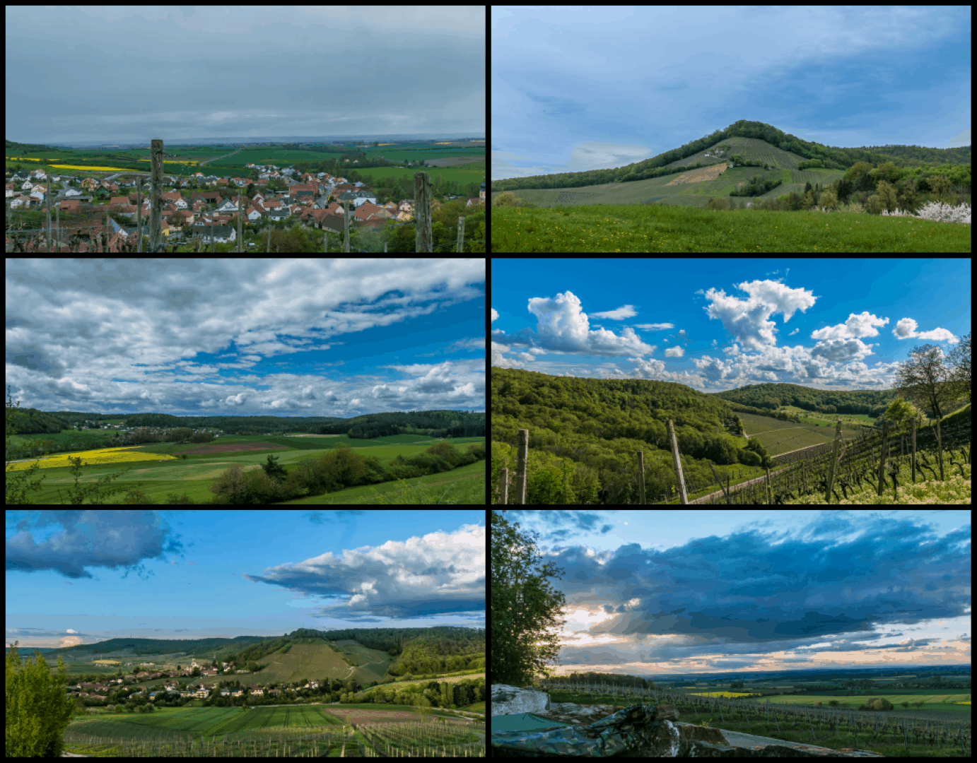 Die Oberbayern haben die Alpen aber dafür haben die Franken haben den Horizont.