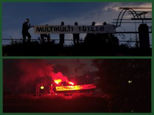 Multikulti tötet! - Aktionen in Württemberg durchgeführt