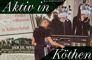 Köthen: Der III. Weg vor Ort, denn unsere Alternative heißt Revolution!