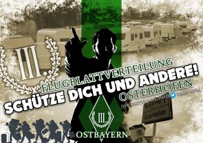 Flugblattaktionen in Osterhofen Unruhe in der Gemeinde: Fremder Wohnmobil-Konvoi sorgt für Spekulationen