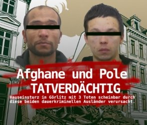 Hauseinsturz in Görlitz: Afghane und Pole festgenommen