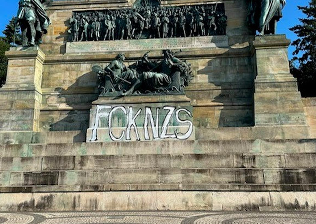 Linksextremer Anschlag aufs Niederwalddenkmal