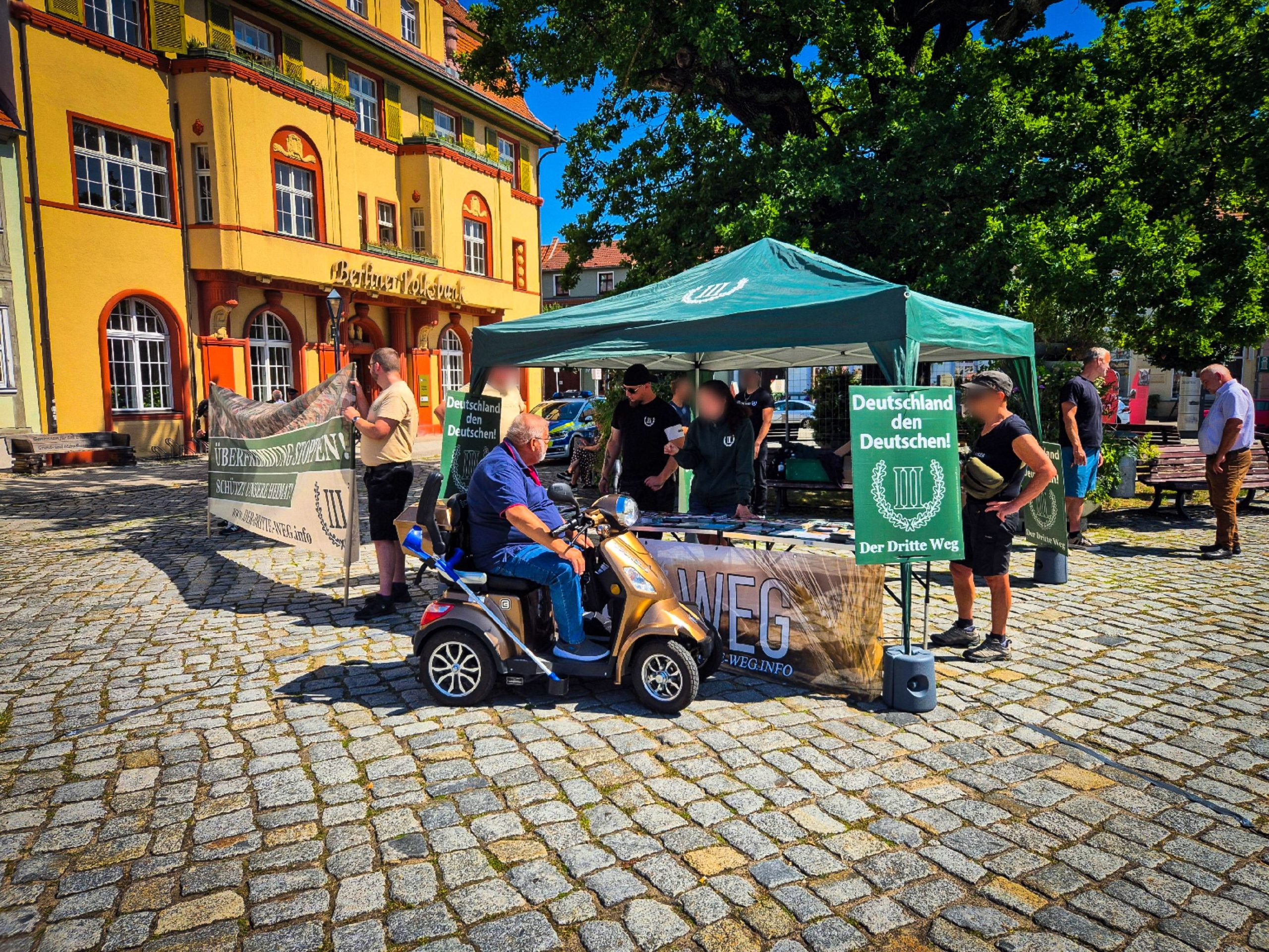 Ostprignitz-Ruppin: Kundgebung in Kyritz