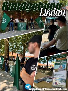 „Unsere Alternative heißt Revolution“ – Kundgebung mit Infostand in Lindau