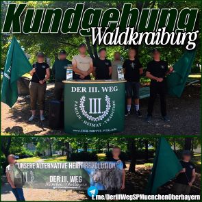 „Unsere Alternative heißt Revolution“ in Waldkraiburg