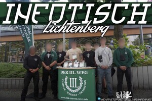 Berlin: weiterer Infostand in Lichtenberg