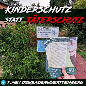 Pforzheim: Härtere Strafen für Kinderschänder!