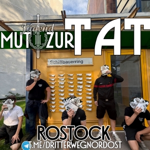 Nationalrevolutionäre Jugend Rostocks – keine Kompromisse mit dem System