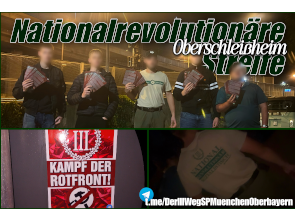 Nationalrevolutionäre Streife in Oberschleißheim